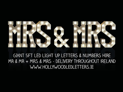 Hollywood LED Letters 