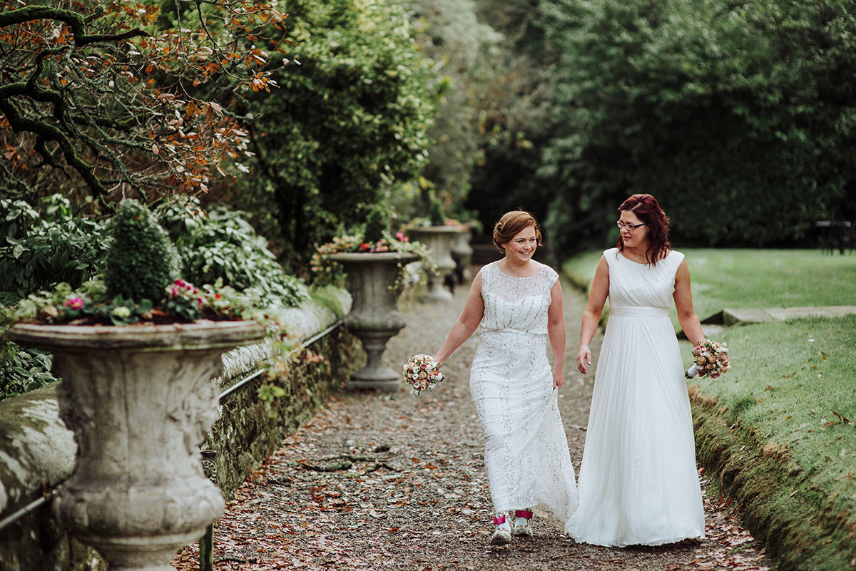Jen and Clare’s Chic Winter Wedding