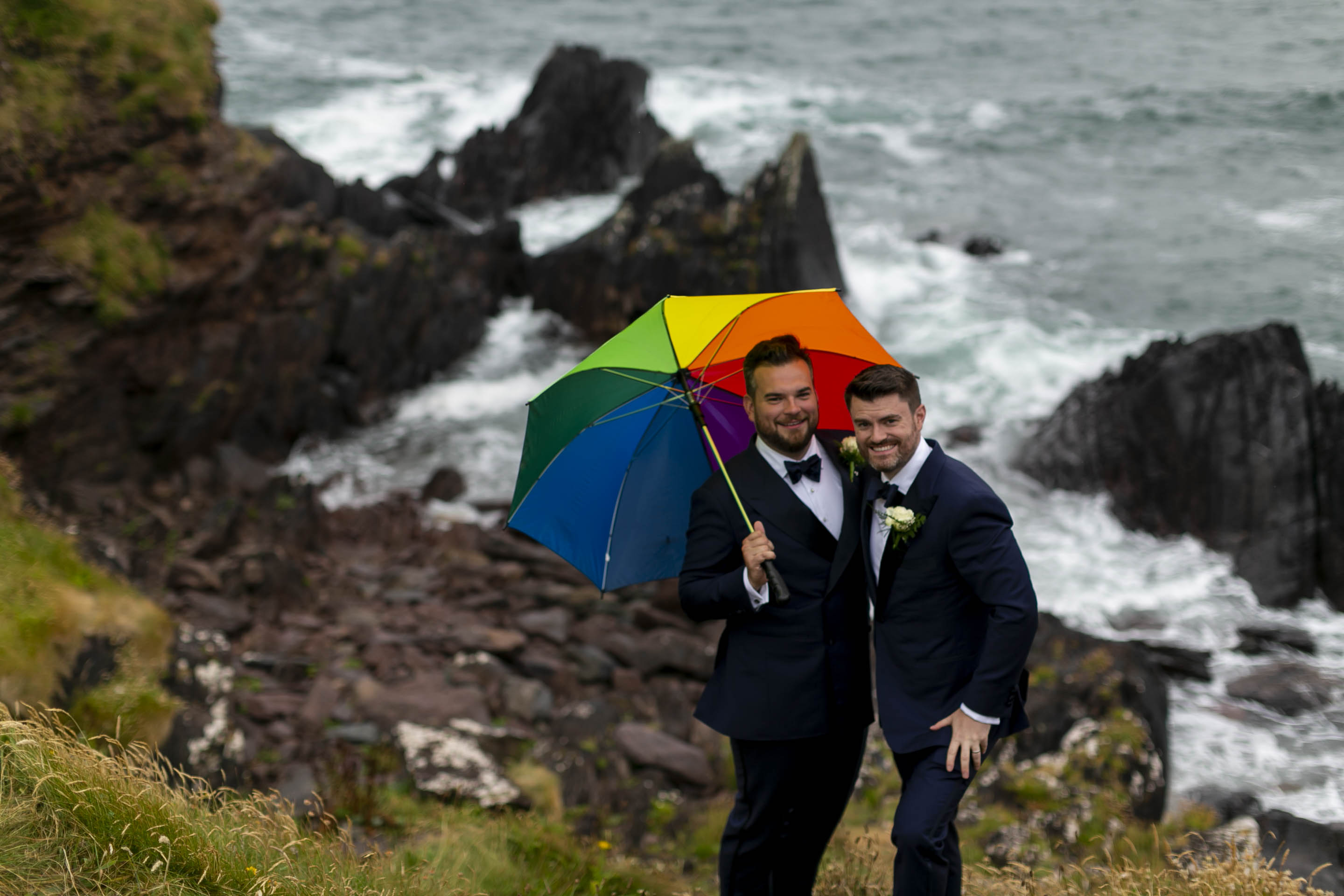 A dream day at the Dingle Skellig Hotel for Johnny and Michael 