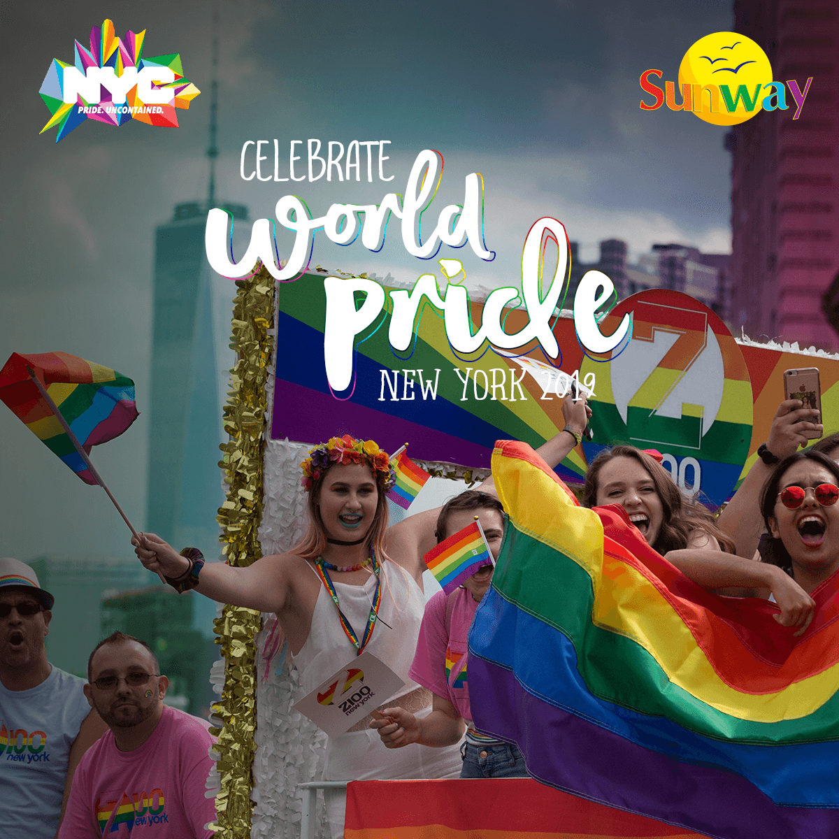 Celebrate 2019 World Pride in New York from €995pp